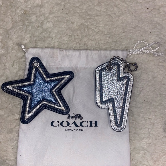 Coach Handbags - Coach Blue Star and Silver Lightning bolt bundle RARE